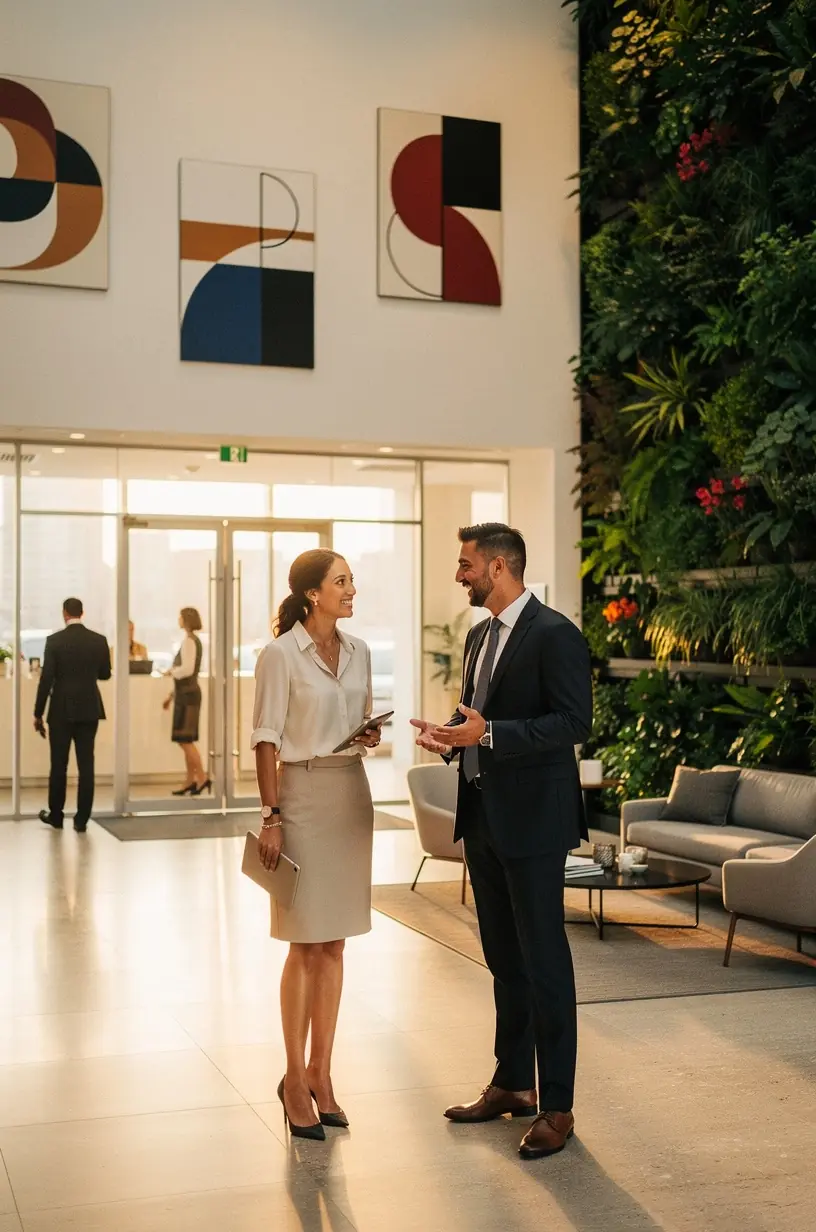 Minimalist workspace promoting personal efficiency and clarity.